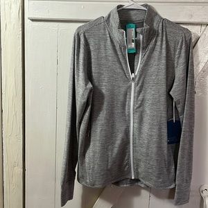 Athletic zip up jacket